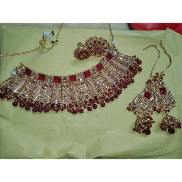 Wedding artificial jewelry set 4