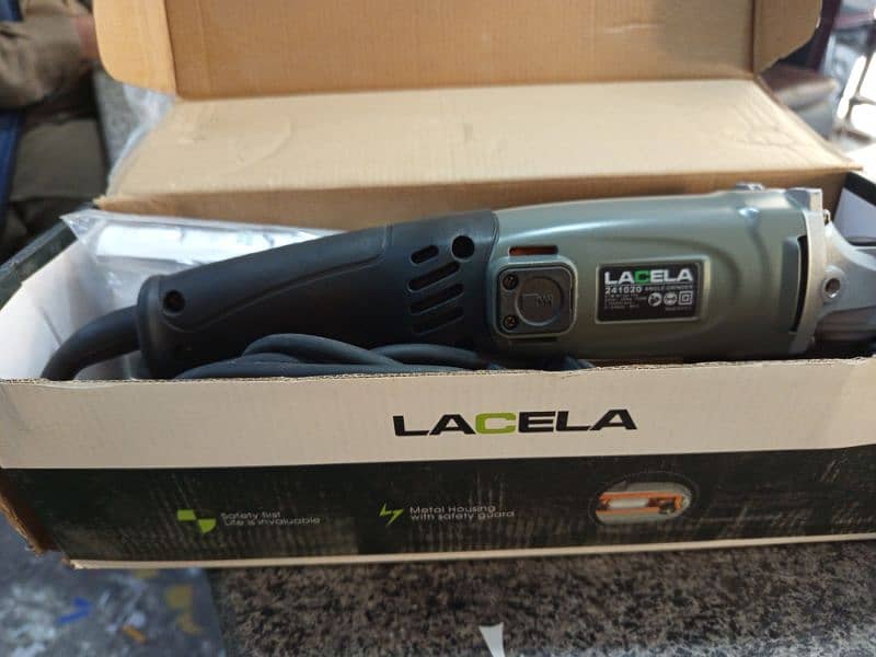 lacela grinder metal body 4" 1