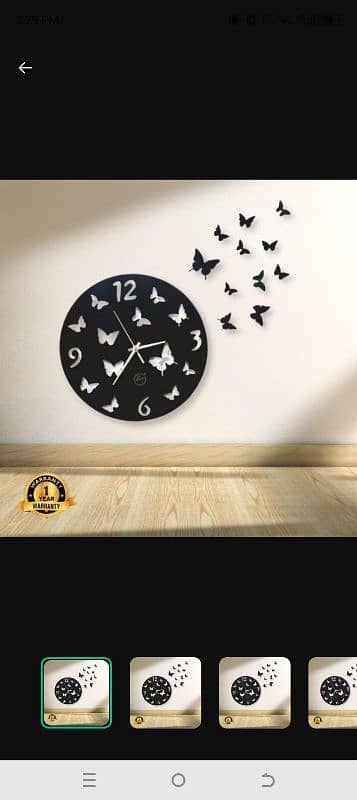 Wall clock 8