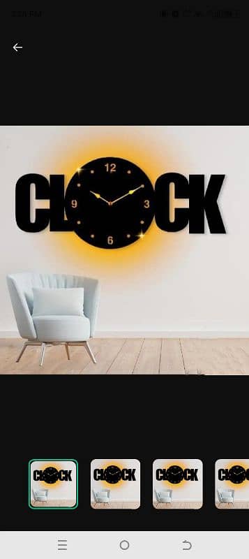 Wall clock 9