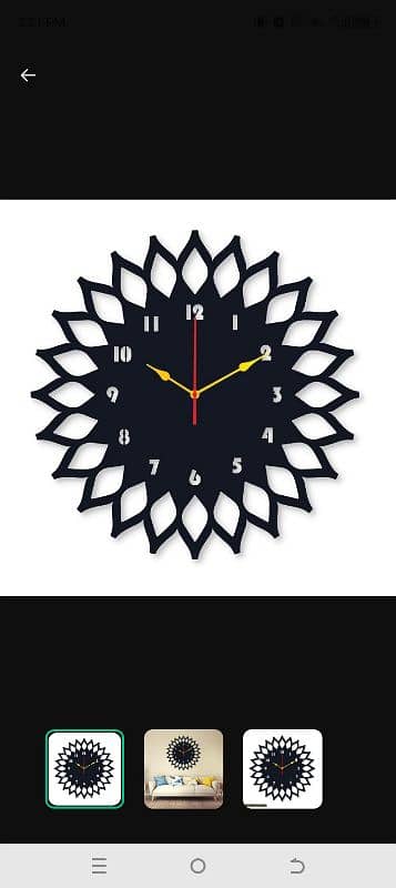 Wall clock 15