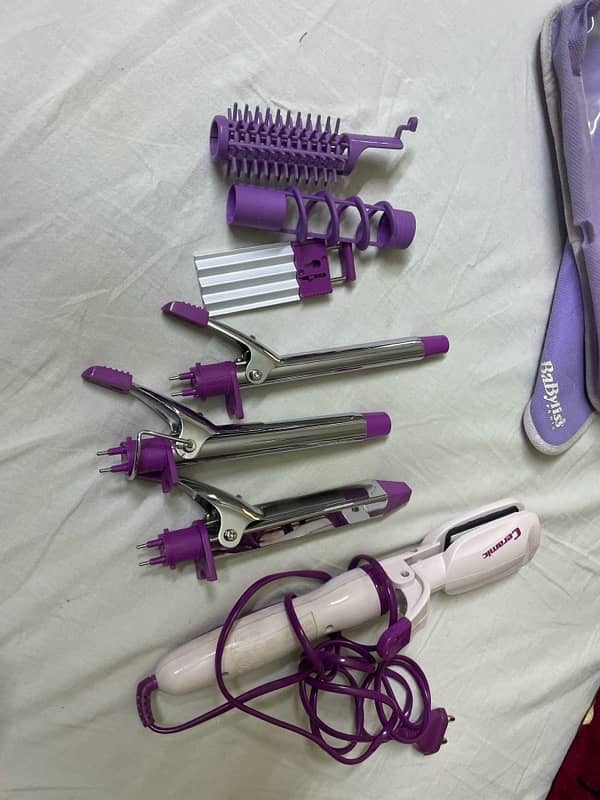 Babyliss straingner with all accessories. 3