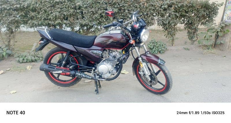 YAMAHA YB DXZ  2021   PERFECT CONDITION 10/10 BIKE call 03166900271 4