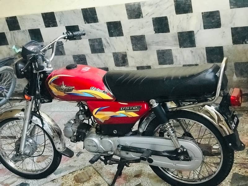 union star bike ha 2016 model pindi number 0