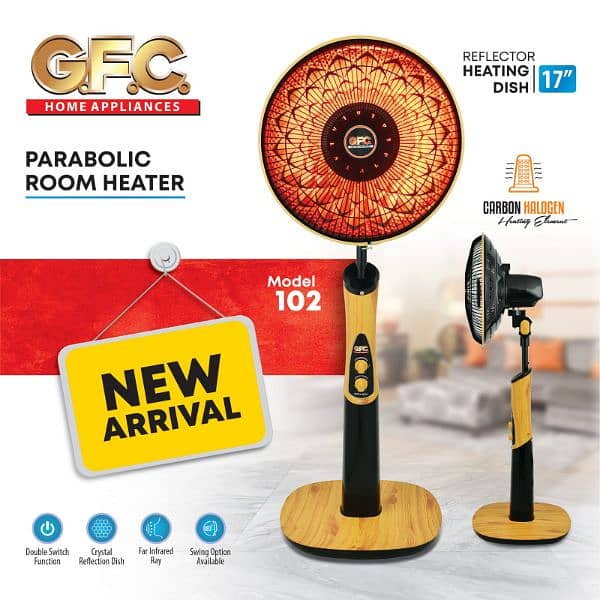 GFC Electric heater  102 0