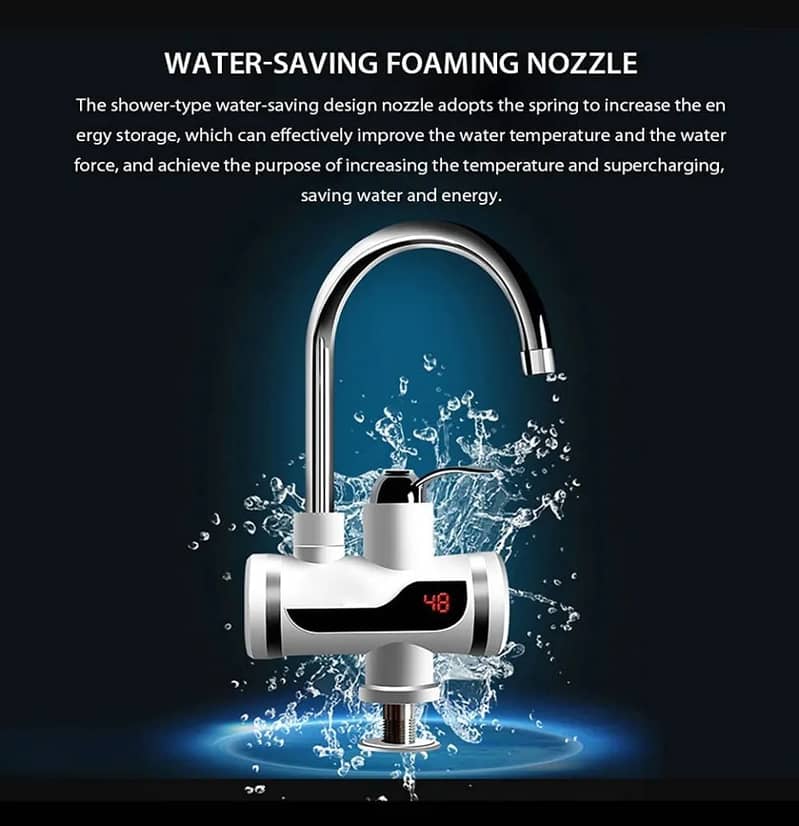 *Tankless Electric Hot Water Heater Faucet with LED Display* 3