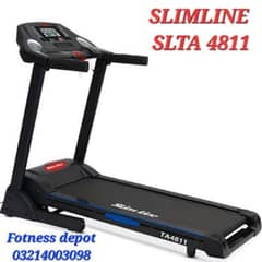 slimline ac motor running jogging treadmill gym and fitness