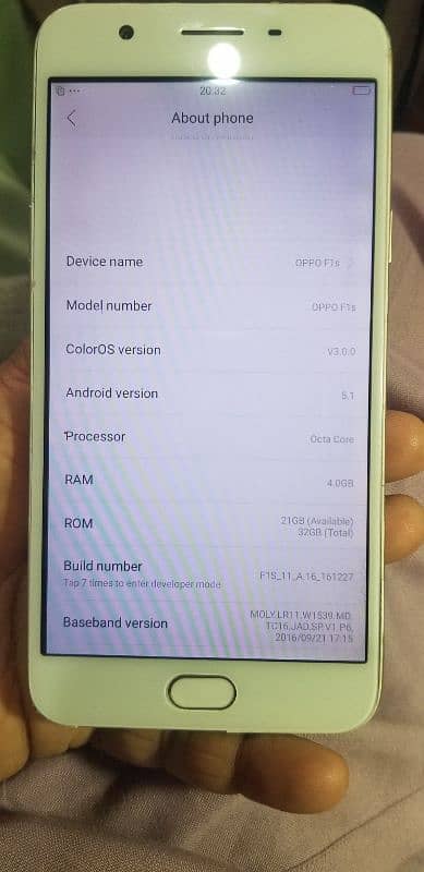 oppo f1s pta aprove  4GB 32GB 2