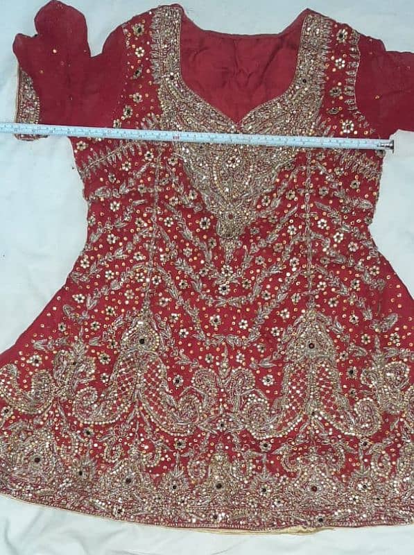 Bridal Suit / Wedding Dress / Walima Maxi for sale 8