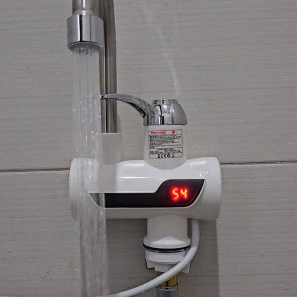 Tankless Electric Hot Water Heater Faucet with LED Display 9