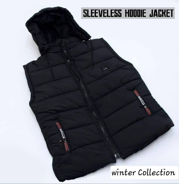 Men's hoodies neck sleeveless jackets 0