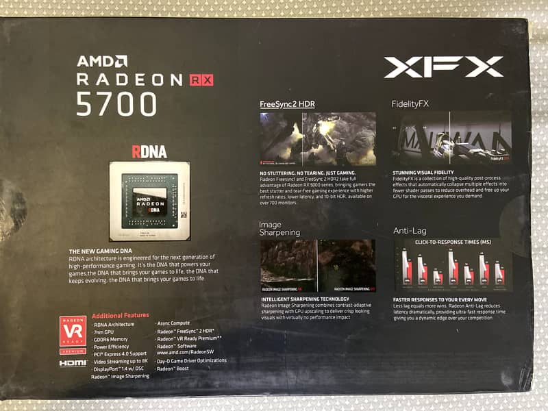 AMD Radeon Rx 5700XT - XFX Edition 2