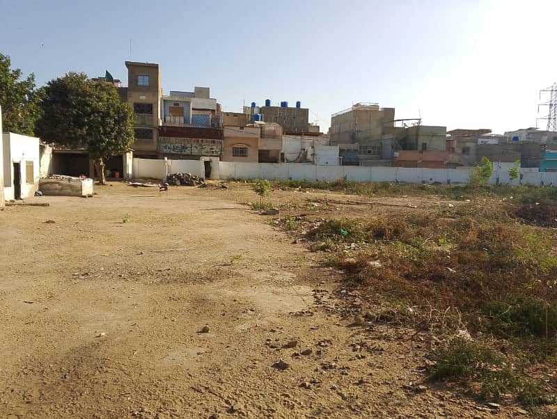 For Sale | Prime 6200 Sq. Yards Commercial Plot on Main Dakhana Road, Malir Khokhrapar, Karachi 3