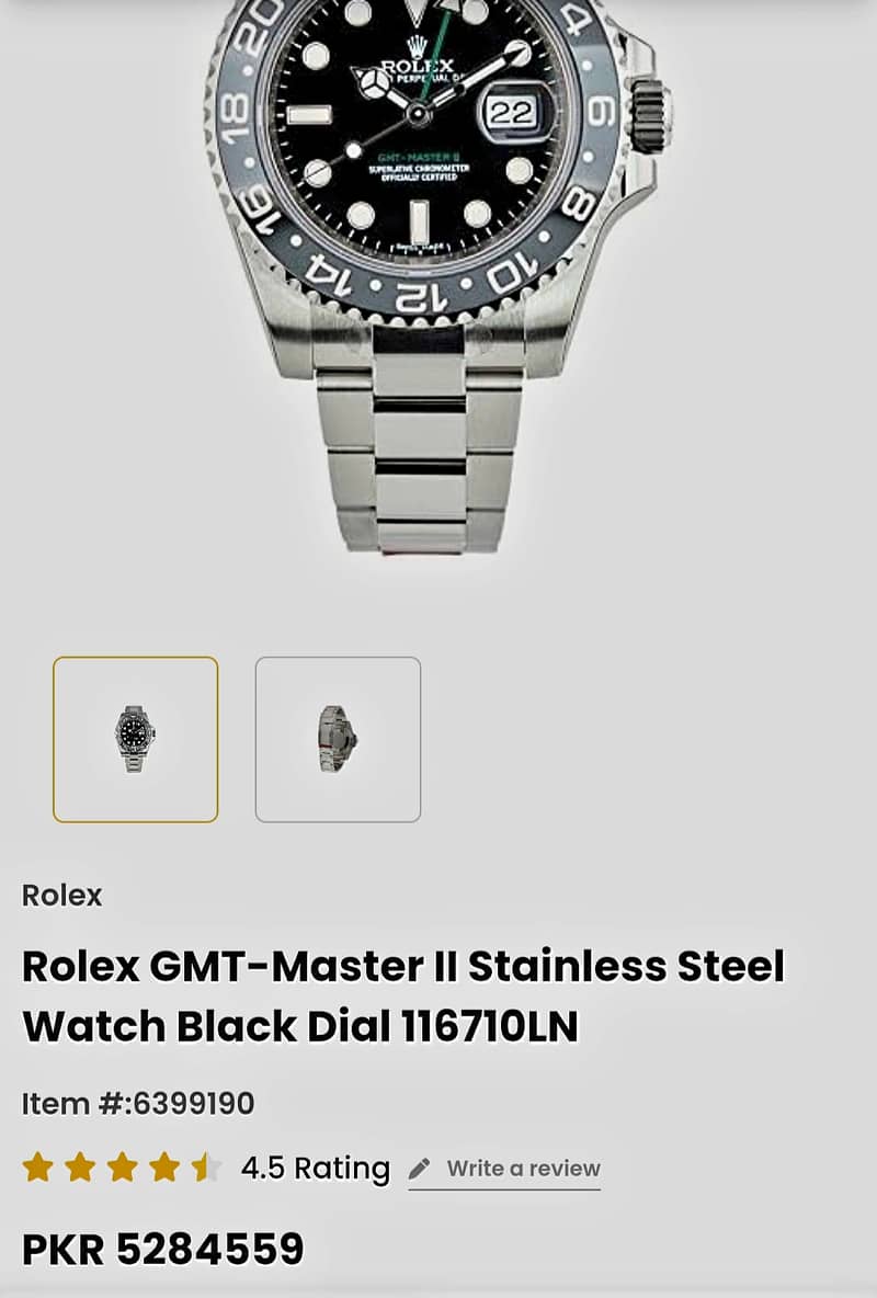 Rolex gmt master 2 just like original 3