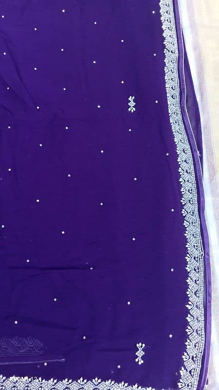 purple sari 7