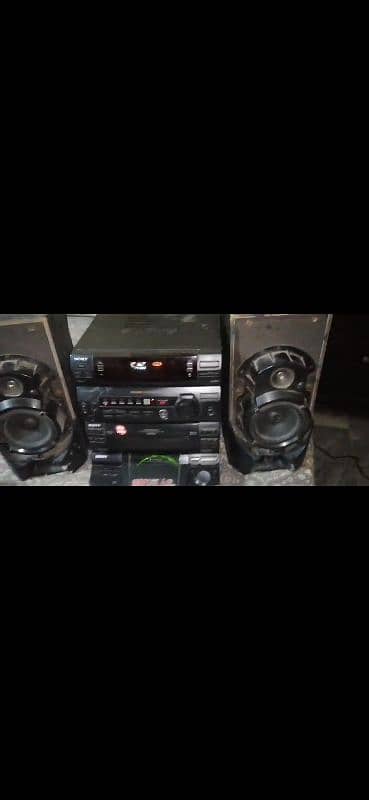 original Sony Deck with Sony Speakers in very good condition 5