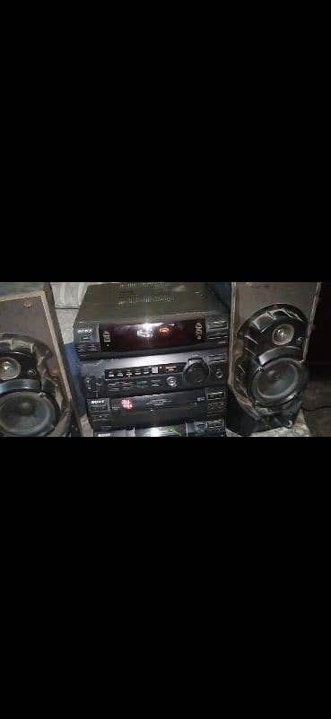 original Sony Deck with Sony Speakers in very good condition 7