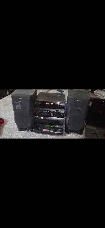 original Sony Deck with Sony Speakers in very good condition 8