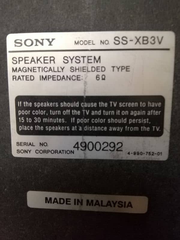 original Sony Deck with Sony Speakers in very good condition 10