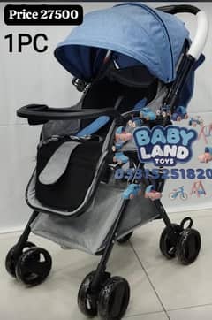 Kids Pram | Baby Pram | Kids Stroller | Baby Stroller| Baby Land Toys