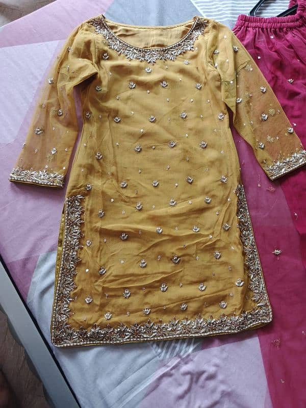 Mehndi dress 1