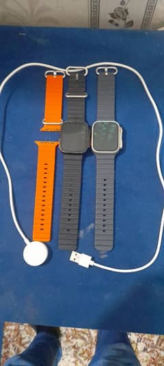 Two smart watches ultra 8 for two brothers