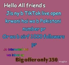 TikTok live