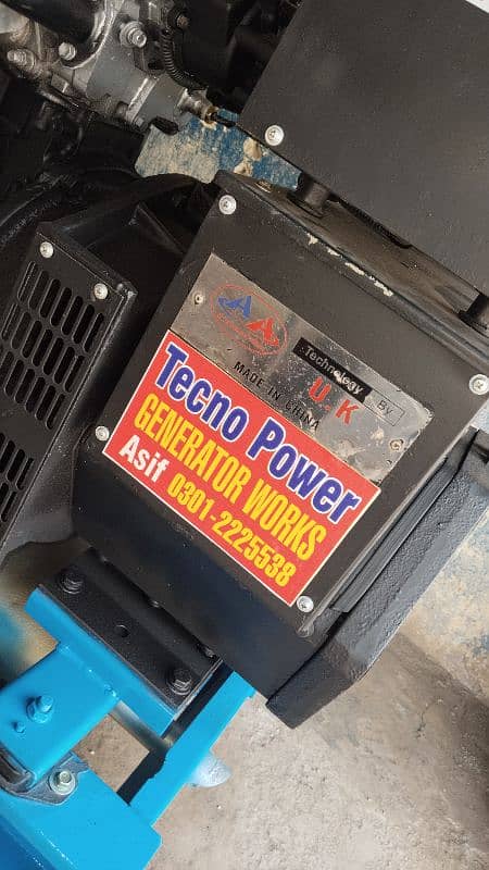 generator 15kva gas and petrol 1