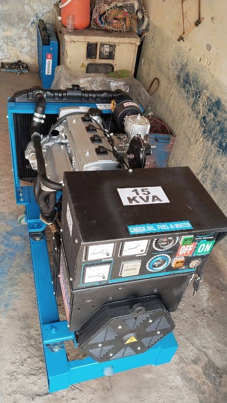 generator 15kva gas and petrol 5