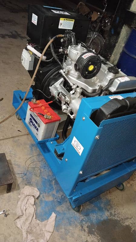 generator 15kva gas and petrol 8