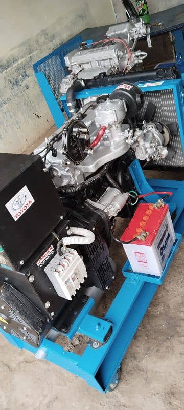 generator 15kva gas and petrol 10