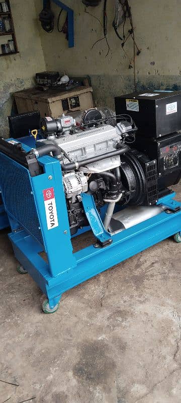 generator 15kva gas and petrol 12