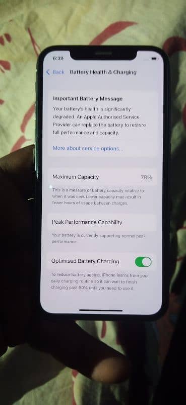 i phone X 256 gb Pta approved water pack 3