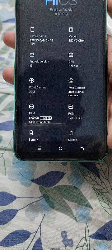 Tecno Camon 19 neo 6-128 4