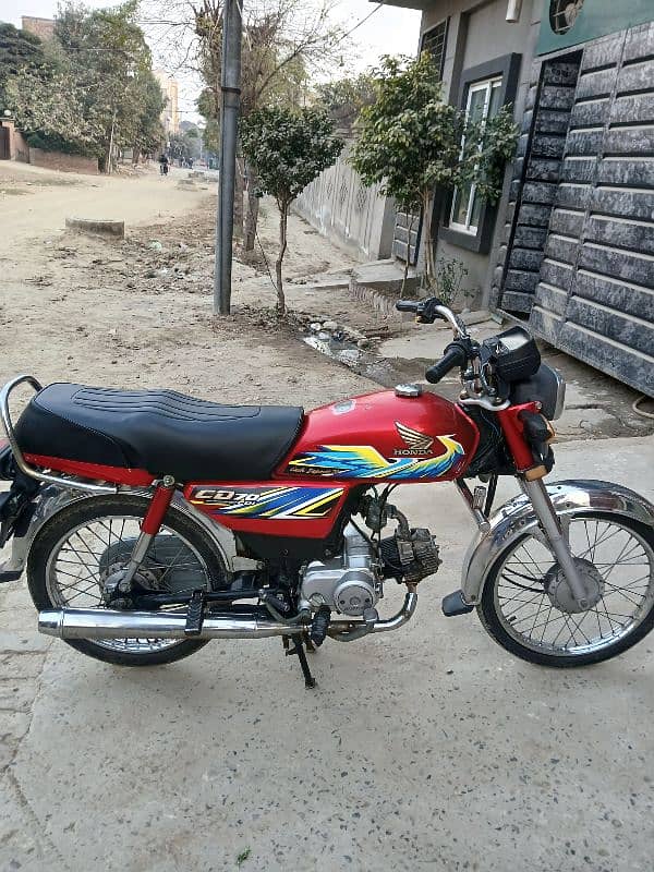 Honda CD 70 for sale Lahore Thoker 3