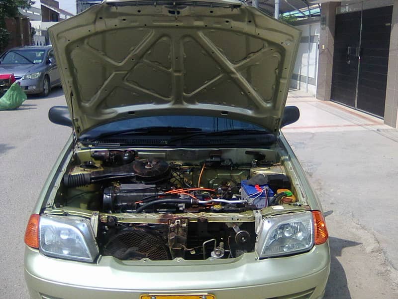 SUZUKI CULTUS VXR 2003 MODEL METALLIC GOLD COLOUR BEHTREEN CONDITION 14