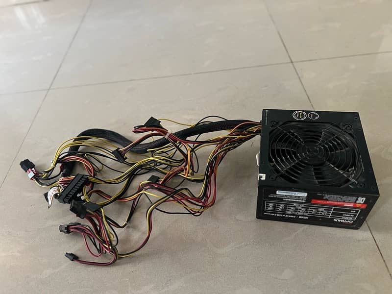 Optimus prime 600W Power Supply 2