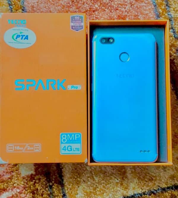 tecno sperk pro 2/16 4G+ 3