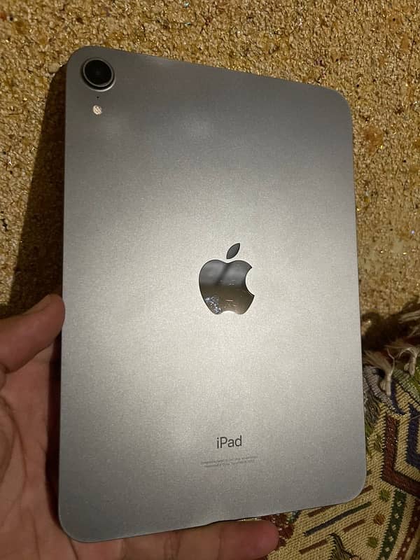 i pad mini 6 “””64/Gb with box calbe condition 10/9.6 1