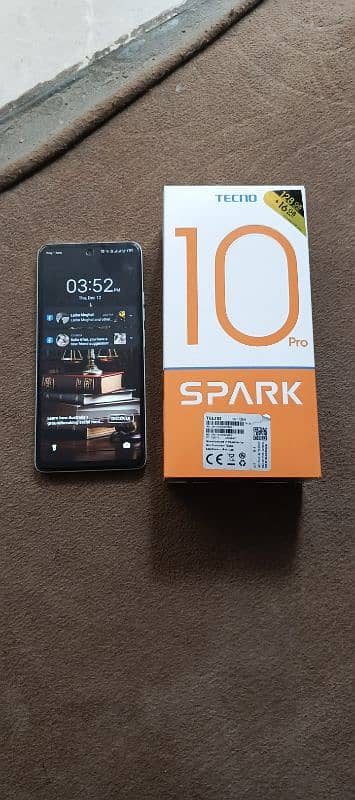 Techno spark 10 pro pta approved hy 16 gb or 128 gb ram rom hy 0