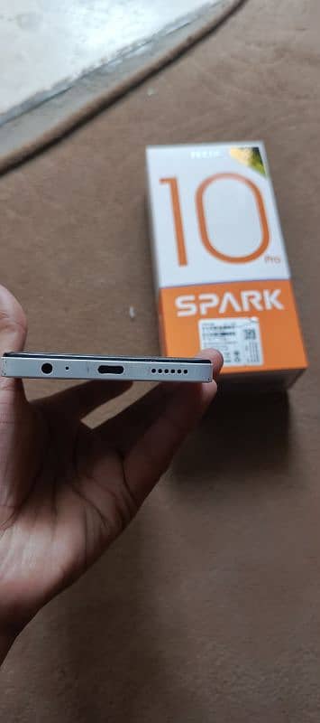 Techno spark 10 pro pta approved hy 16 gb or 128 gb ram rom hy 4