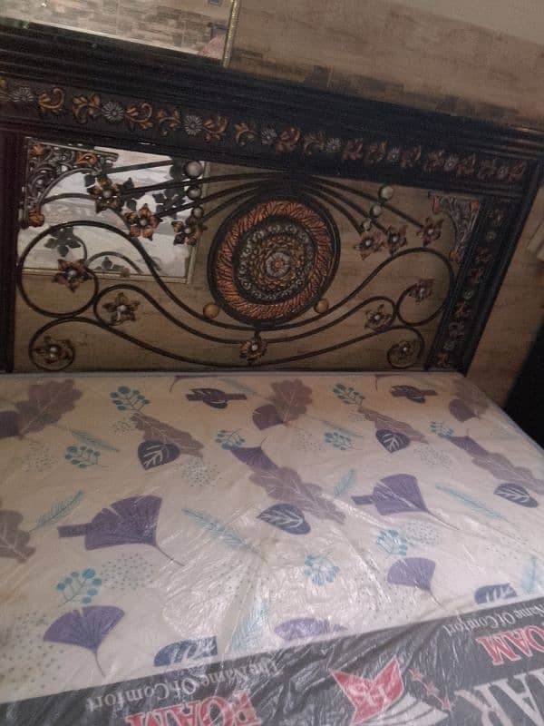 new mattress k Sath h used bad 0