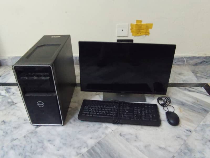 Dell PC, Monitor,CPU،Mouse،Keyboard۔ For Sale 1