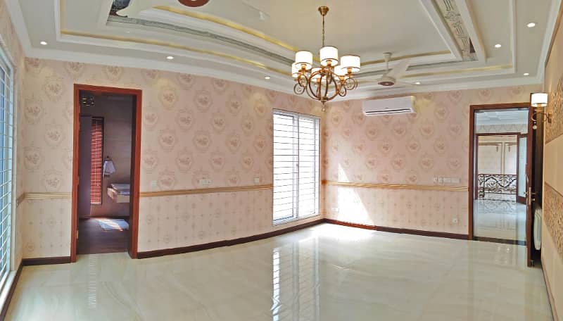 27 Marla 3 Years Slightly Used Owner Build Spanish Design House For Sale, Facing Park At Prime Location of DHA Phase 5 Lahore (Solar Installed) 19