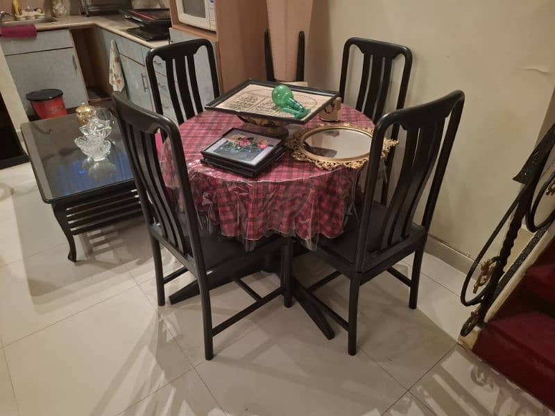 4 chair dining table 1