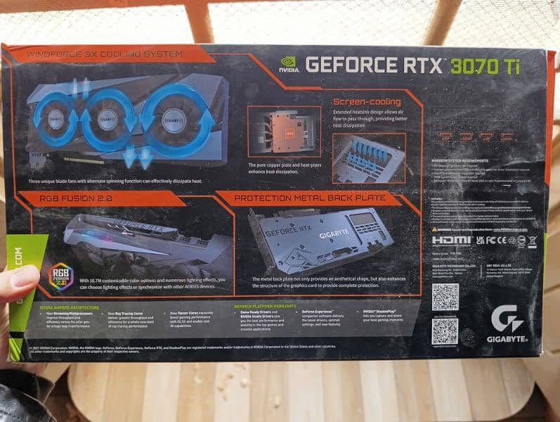 Geforce RTX 3070ti used only for gaming 10