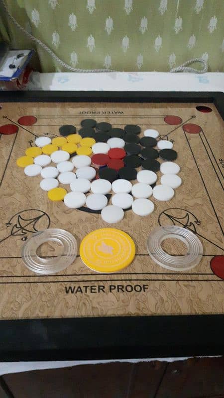 carrom with free rc car 2