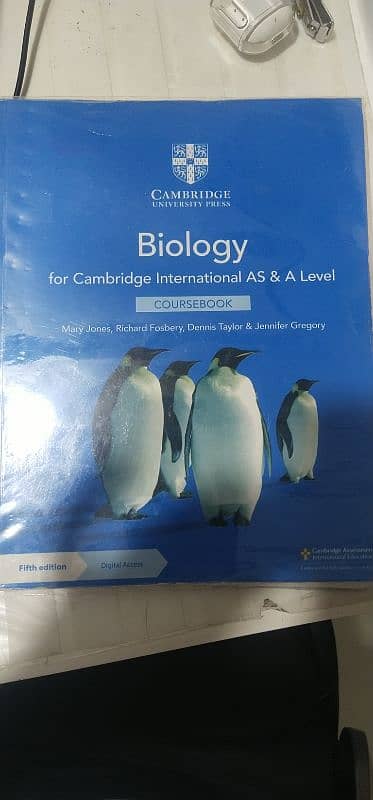 Biology for Cambridge international A level and MDCAT By Mary Jones 0