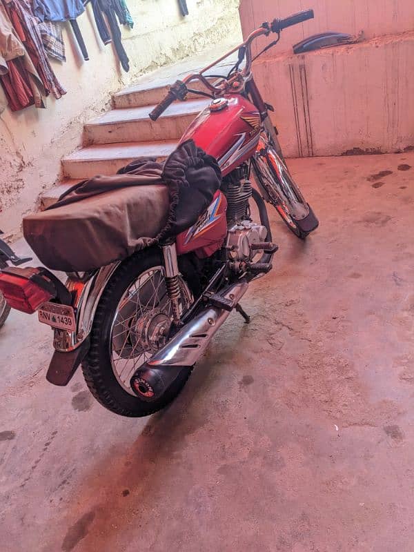 Honda CG 125cc like zero meter 7