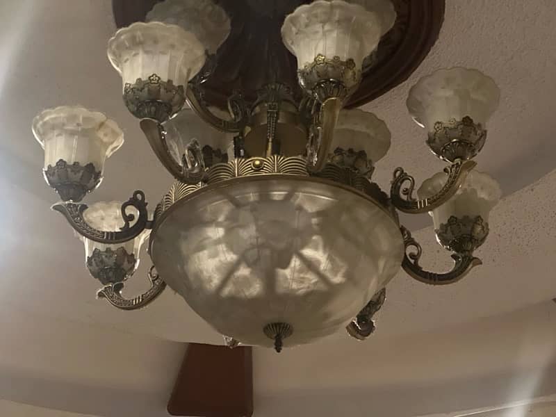 living room chandelier 2